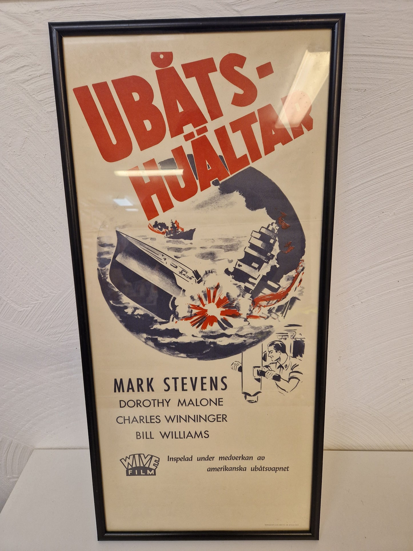 Inramade filmaffischer