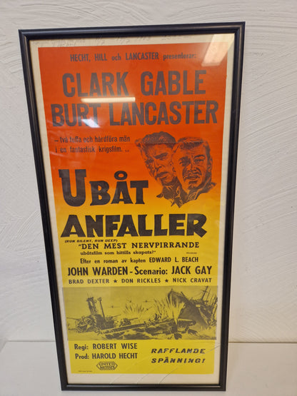 Inramade filmaffischer