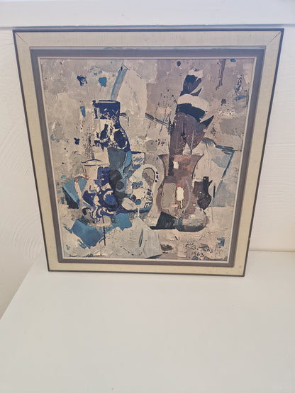 Olja på canvasväv & klassiska "Sjömannen med pipa"