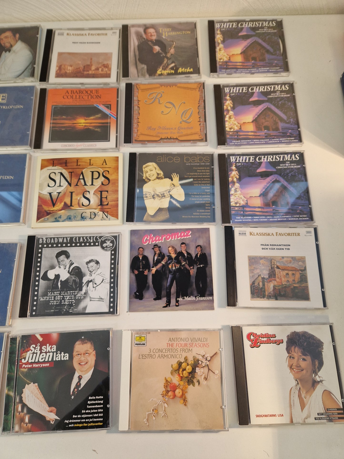 CD skivor blandad musik mm
