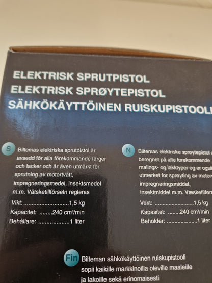 BILTEMA elektrisk sprutpistol