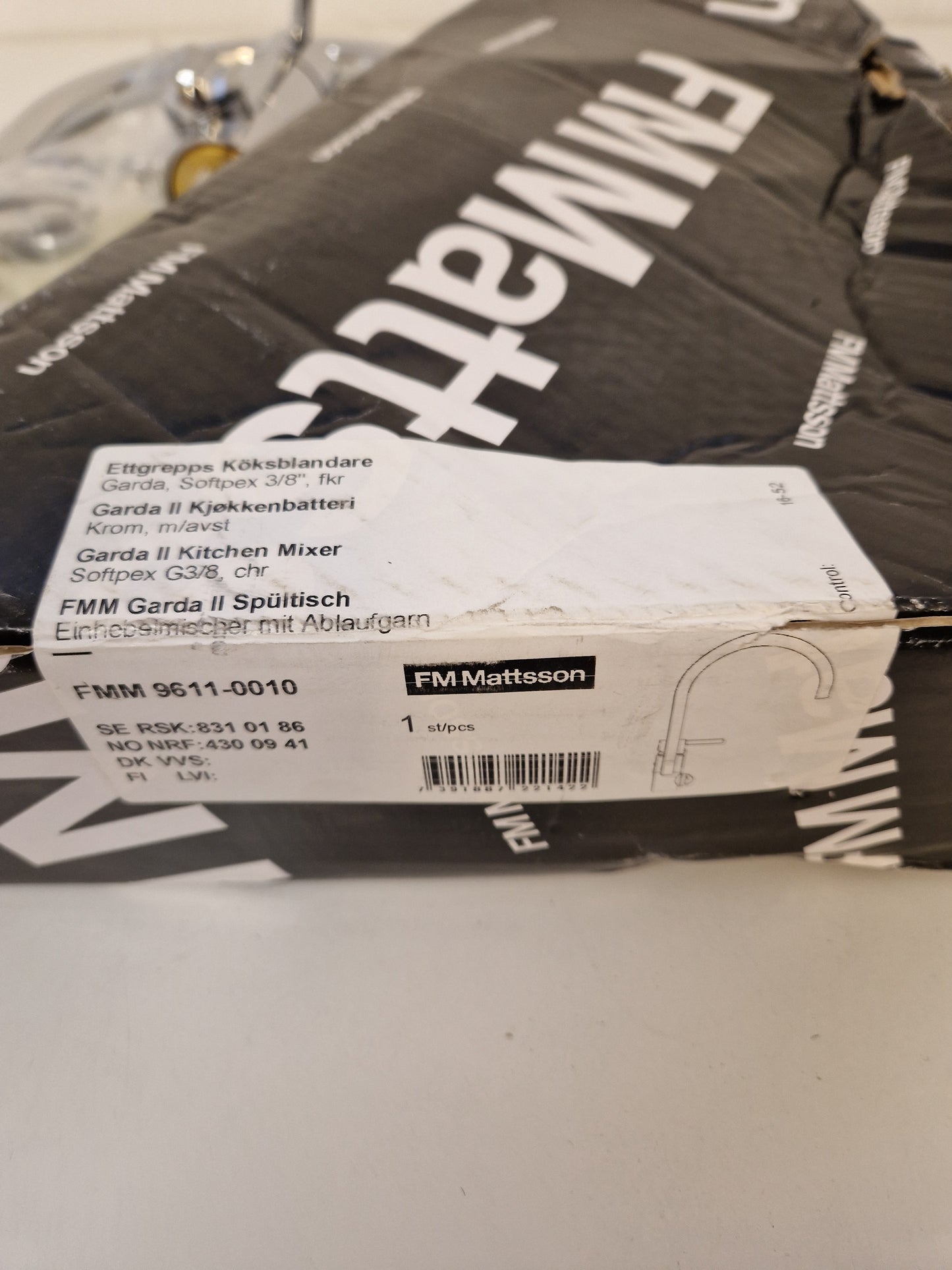 Ny! FM Mattsson köksblandare.
