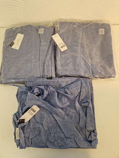 25st blå scarves. Nya i förpackning