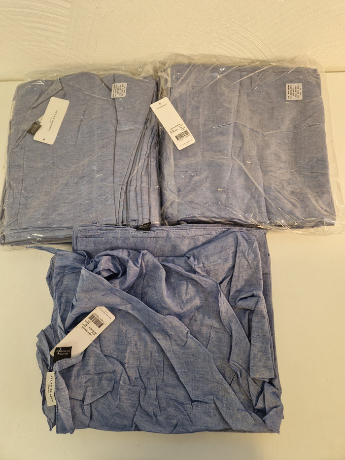 25st blå scarves. Nya i förpackning