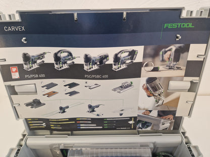 Nytt! FESTOOL systainer med tillbehör till sticksåg