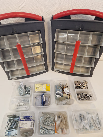 Sortimentlådor med diverse "braoha"