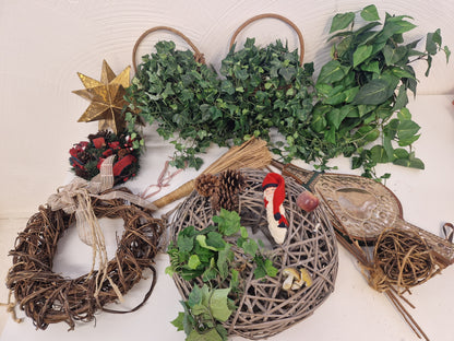 Diverse väggalster & kransar mm