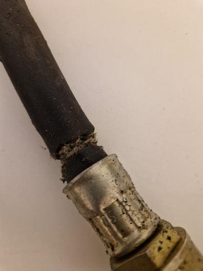 Högtrycksslang ca 2 X 10m, oljepåfyllare & luftpåfyllare.