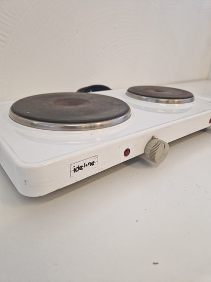 IDELINE elektrisk spis med 2 kokplattor