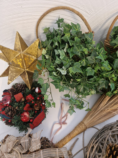 Diverse väggalster & kransar mm