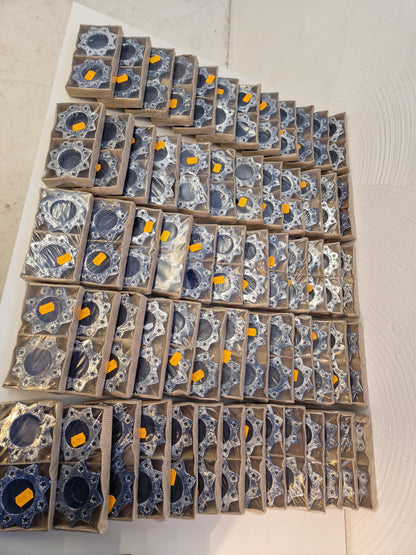 63 par ljushållare för värmeljus