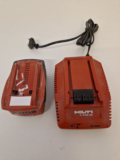 HILTI laddare + batteri