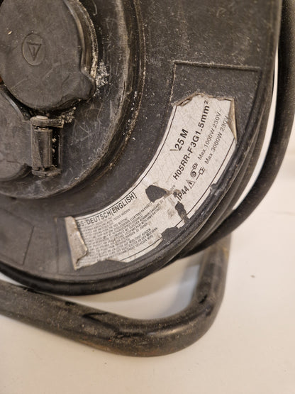 Sladdlampa & 25m kabelvinda