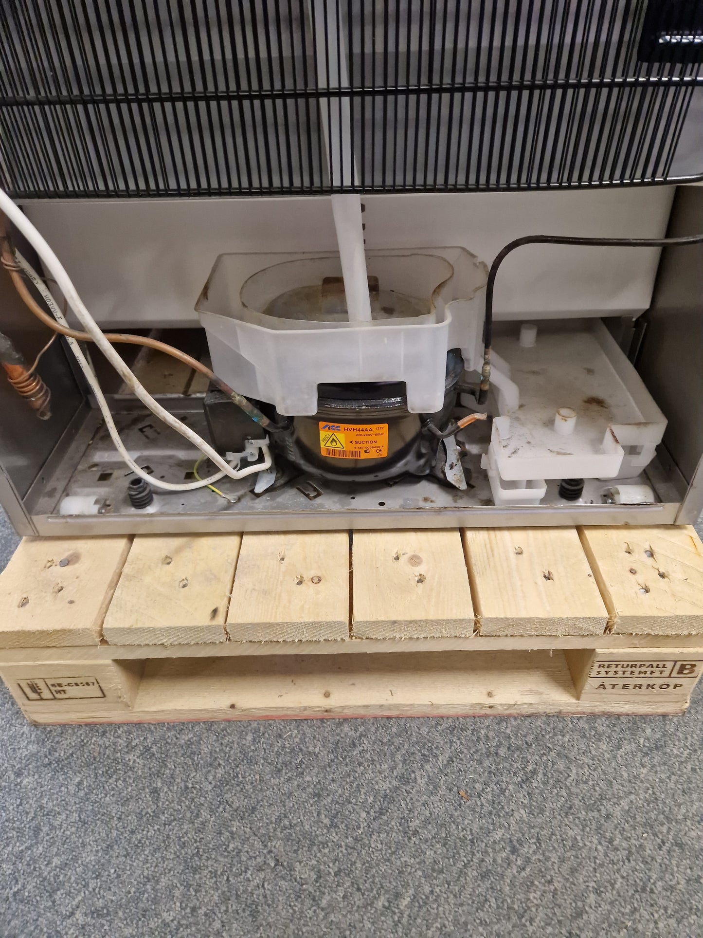 Kylskåp i rostfritt utförande