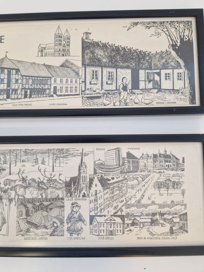 2st landskapstavlor; Skåne & Norrbotten