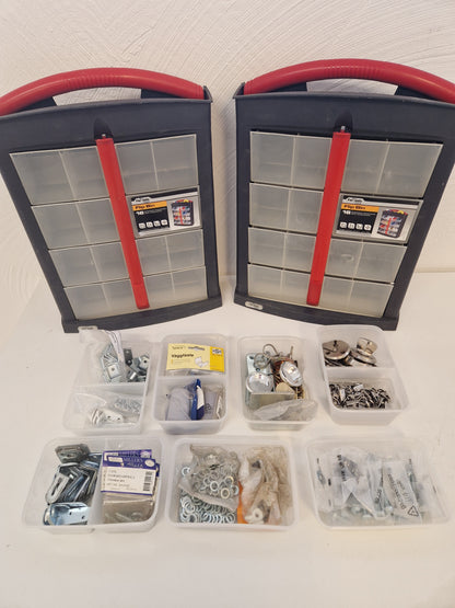 Sortimentlådor med diverse "braoha"