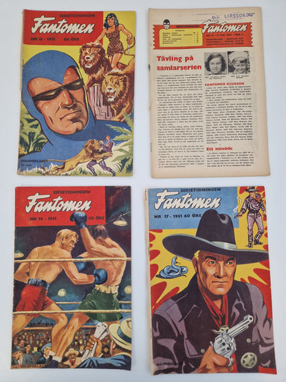 Serietidningar Fantomen från 1951